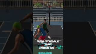 HOW TO FADEAWAY OR SPIN IN NBA 2K MOBILE‼️ #nba2kmobile #dribbletutorial #dribbletutorial2k