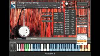 Bluegrass Banjo Sample Library for NI Kontakt from Bolder Sounds