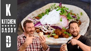 Spicy Lamb Kebab | Kitchen & Daddy & Cooking With Kyler