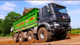 Tatra Phoenix 8x8 AgriTruck w/ Bergmann Muck Spreader | Olislagers Esch