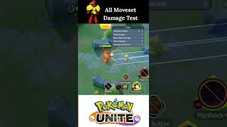 Armarouge Damage Test 💥|| Pokemon unite