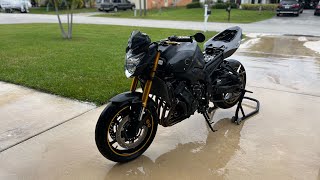 Yamaha FZ8 Build Series(Video 1)