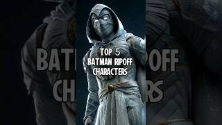 Top 5 Batman ripoff characters in marvel and dc #shorts #marvel #dc