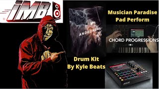 MPC ONE Beat making - Using Kyle Beats Drum loops & Musician Paradise Chord Progression/Pad Perform