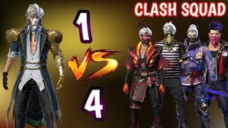 1 vs 4 clutch  in cs rank push 🤯 Over power gameplay 😱 #freefire #video #viralvideo #Nkirongaming