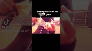 sweet child mine guns and roses guitare cover Algérie