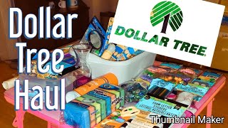 HUGE Dollar Tree Haul! | Montessori | Early Learning | Preschool Arts & Crafts