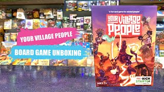 Board Game Unboxing | Your Village People