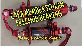 Cara membersihkan Freehub Bearing || Freehub Strummer