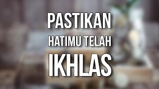 PASTIKAN HATIMU BISA IKHLAS DALAM BERSEDEKAH | Ust. Oemar Mita, Lc.