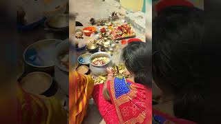 Maa Mangala puja || Mangalbar Osha Bratabidhi ||panthei puja bidhi || Chaitra Mangalbar Osha#shorts