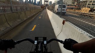 New Brooklyn Bridge Bicycle Lane