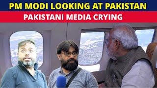 Indian Pm Modi uses Pakistan airspace for return to India | Pakistani media crying