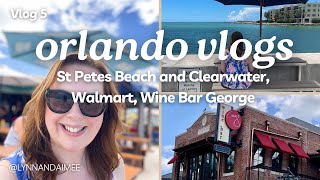 ORLANDO VLOG 5 | St Pete's Beach & Clearwater | Disney Springs | Wine Bar George