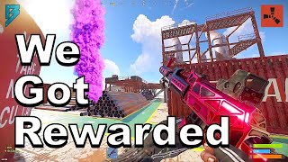 RUST - GETTING REWARDED FROM OIL RIG on FORCE WIPE!!