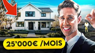 Comment je gagne 25,000€ /mois avec l'immobilier