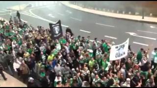 Ultras sporting vs benfica 25/10/2015 (cortejo)