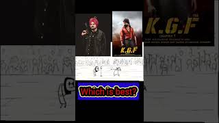 Sidhu Moosewala Vs K.G.F chapter 1 #fyp #shorts