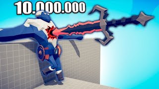 10.000.000 DAMAGE UNDERWORLD SWORD vs BOSS UNITS - TABS | Totally Accurate Battle Simulator 2024