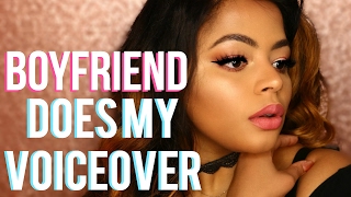 TUTORIAL | BOYFRIEND DOES MY VOICEOVER   Soft Romantic Pink Look