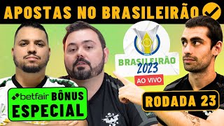 PALPITES do #BRASILEIRÃO: APOSTAS para 23ª RODADA + BILHETE PRONTO ✅