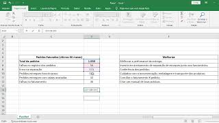 Portfólio Como alinhar sua empresa com o ritmo de crescimento do mercado - Passo 1 - Pedido perfeito