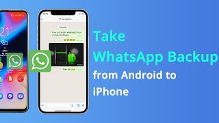 How to Take WhatsApp Backup from Android to iPhone 2023 | NO Factory Reset