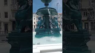 Fountain of the Lions in Porto, Portugal #portugal #travel #beautifulplace #fountain #beautyportugal