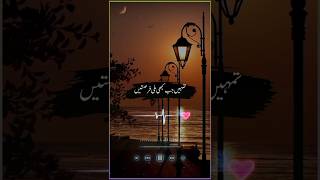 تمہیں جب کبھی ملی فرصتیں || #shorts #viralvideo #video #shayeri #shayeri_tiktok