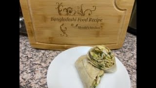 Quick and Easy Healthy Egg wrap//Recipe