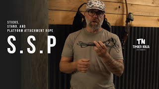 SSP - Sticks, Stand, and Platform Attachment Rope // Timber Ninja Outdoors