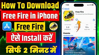 How To Download Free Fire In iPhone | iPhone Me Free Fire Kaise Download  Kare |Update Free Fire iOS