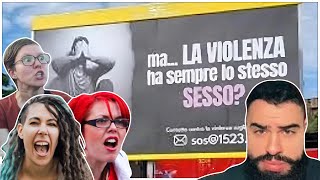 Napoli: FEMMINISTE Vogliono CENSURARE Questi CARTELLONI