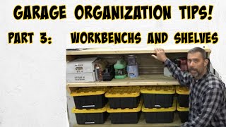 Garage Storage Ideas Part 3.  Storage Areas, Cubby Holes, and Other Places To Store Parts and Tools.