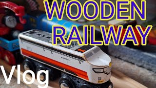 I made my DREAM WOODEN RAILWAY. *CRAZY*  (Vlog)