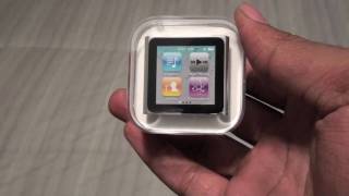 iPod Nano 6g Unboxing