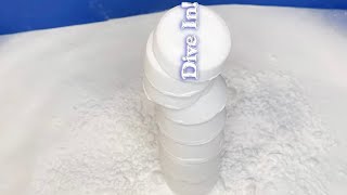 ASMR | Pure White Baking Soda | 2 Satisfying Crushes | Dive In!