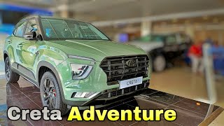 Hyundai Creta Adventure Edition💚Khaki Ranger #creta #creta2023 #hyundaicreta #venue #trending #nexon