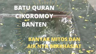 WISATA RELIGI BATU QURAN BANTEN