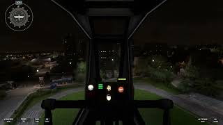 Flight Simulator 2020 - Ornithopter Across the Town at Night