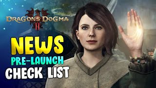 Dragon's Dogma 2 News - Pre-Launch Prep & Official Release Times