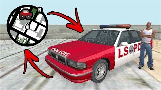 أخيرا وجدت سيارة سرية للشرطة في قراند سان أندرياس | I Found a Secret Police Car In GTA San Andreas