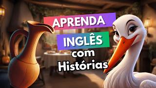 The Stork and the Pitcher |  Histórias em Inglês | Aprender inglês | Aula de inglês