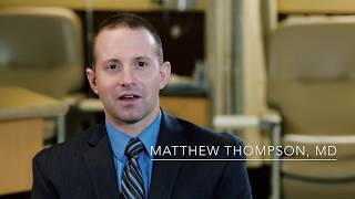 Watch Dr. Matt Thompson, MD, discuss his ophthalmology training.