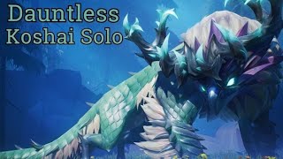 Koshai Solo I Dauntless I