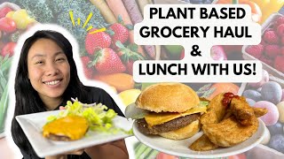 🥕PLANT BASED GROCERY HAUL + MAKE LUNCH WITH US!