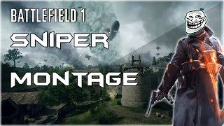 BATTLEFIELD 1 BETA | SNIPER MONTAGE | SINIAI DESERT GAMEPLAY HIGHLIGHTS