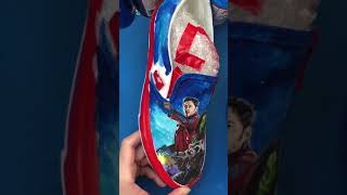 Guardians Of The Galaxy Inspired Vans | Painted Shoes Time-lapse | Custom Shoes Sneakers