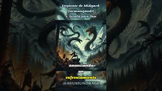 Jormungandr: La Serpiente del Cosmos 🌐🐍 | Descubre Mitos en Segundos PARTE 3