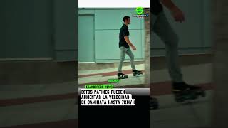 Estos patines pueden aumentar la velocidad de caminata 7km/h #shorts